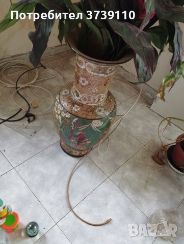Стара ваза 300лв, снимка 2 - Вази - 41449036