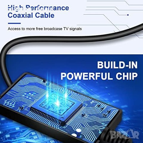 Нова Телевизионна антена на закрито с усилвател 250+ 4K 1080P HDTV , снимка 5 - Други стоки за дома - 42203425