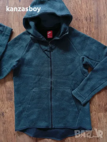Nike Tech Fleece Jacquard Zip Hoodie -мъжко горнище р-р L, снимка 7 - Спортни дрехи, екипи - 56121755