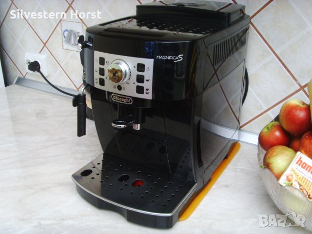 Кафе автомат / Еспресо машина “Delonghi“ MagniFica S. Почти нова, снимка 3 - Кафемашини - 35779050