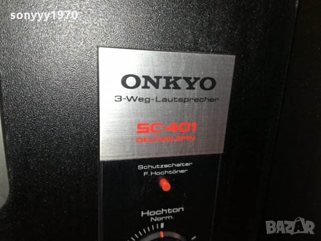 ONKYO SC-401 MADE IN JAPAN ВНОС GERMANY 1909212039, снимка 12 - Тонколони - 34186545