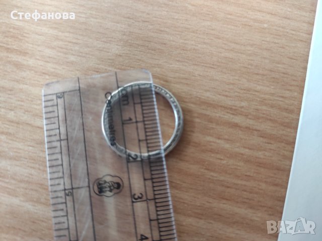 Сребърен пръстен , снимка 2 - Пръстени - 42173412