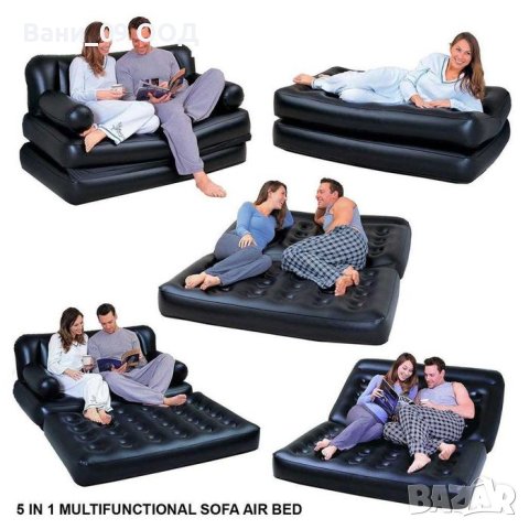 Надуваем диван/надуваемо легло, снимка 4 - Къмпинг мебели - 44325406