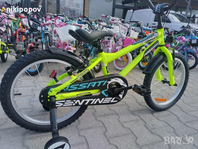 PASSATI Алуминиев велосипед 18" SENTINEL жълт, снимка 5 - Велосипеди - 53772943