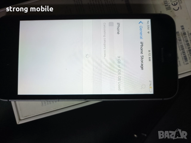 Iphone SE 128гб, Гаранция , снимка 8 - Apple iPhone - 52851488