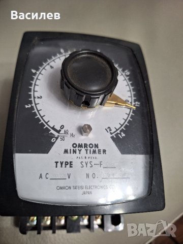 OMRON SYS-F MINY TIMER , снимка 2 - Друга електроника - 41808785