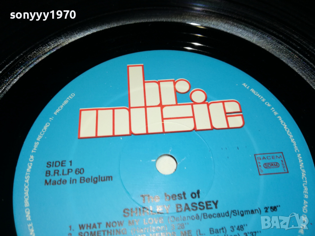 SOLD-SHIRLEY BASSEY-MADE IN BELGIUM-ВНОС ENGLAND 0204222023, снимка 16 - Грамофонни плочи - 36321927