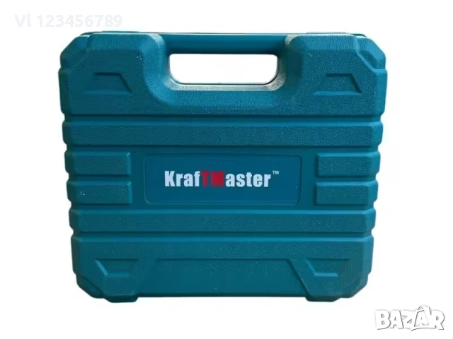 Мини акумулаторен ъглошлайф KraftMaster 24V 6AH с 2 батерии, снимка 3 - Ъглошлайфи - 53813214