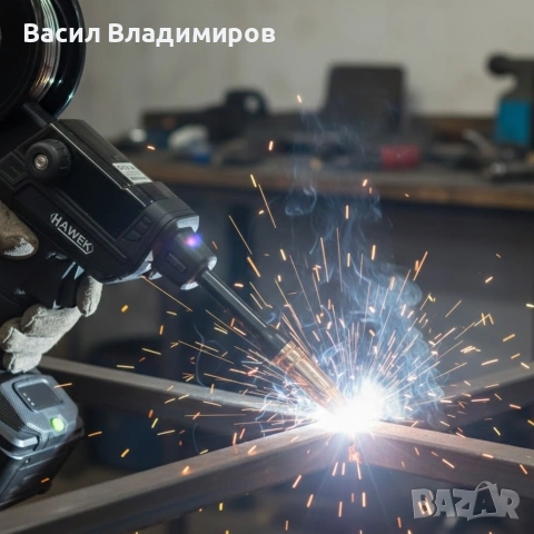Инверторен телоподаващ апарат без газ Hawek 400A – професионално заваряване с една ръка, снимка 8 - Други инструменти - 53616833