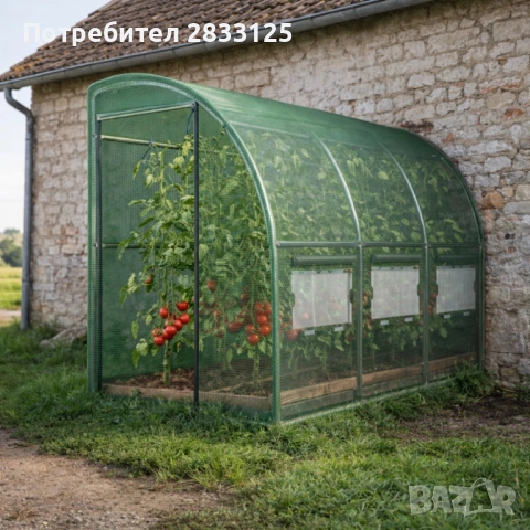 Компактна оранжерия - професионално отглеждане на растения, дори при ограничено пространство, снимка 7 - Оранжерии - 53642843