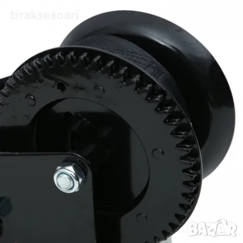 Ръчна лебедка с текстилно въже 2000 LBS 900 KG, снимка 3 - Аксесоари и консумативи - 49454868