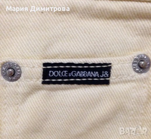 Дънки Dolce & Gabbana оригинал (НОВИ) , снимка 3 - Дънки - 38662307