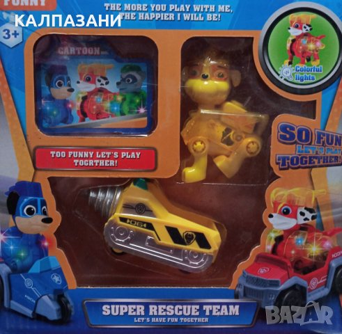 Paw Patrol - фигурка с превозно средство -асортимент 639 2