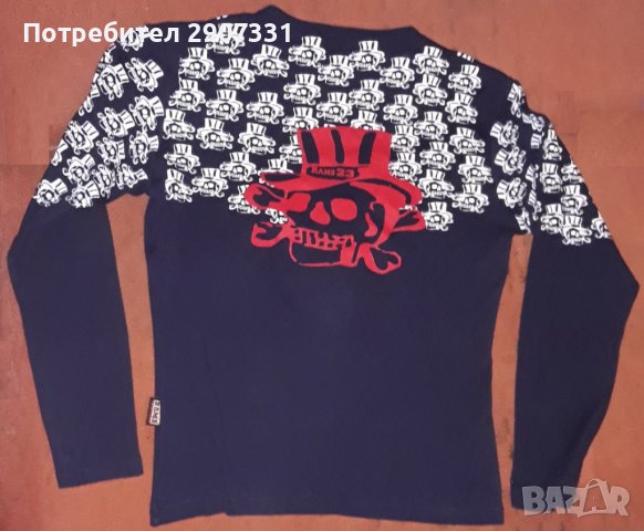 тениска с дълъг рукав с черепи Rams 23. Испания, снимка 2 - Тениски - 39565613
