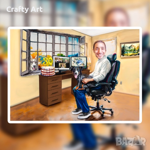 Дигитални карикатури и портрети, снимка 2 - Други услуги - 52528337