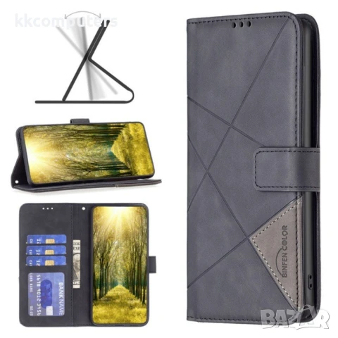 TECNO Spark Go 2024 4G / Spark 20 / Spark 20C / Pop 8 BINFEN COLOR Magnetic Wallet Калъф и Протектор, снимка 11 - Калъфи, кейсове - 50952394
