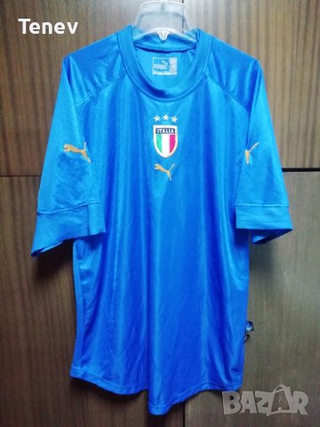 Италия Пума оригинална тениска футболна фланелка национален отбор Italy Puma, снимка 1 - Тениски - 39882128