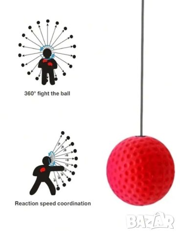 Тренировъчно топче за бокс, снимка 2 - Бокс - 41746415