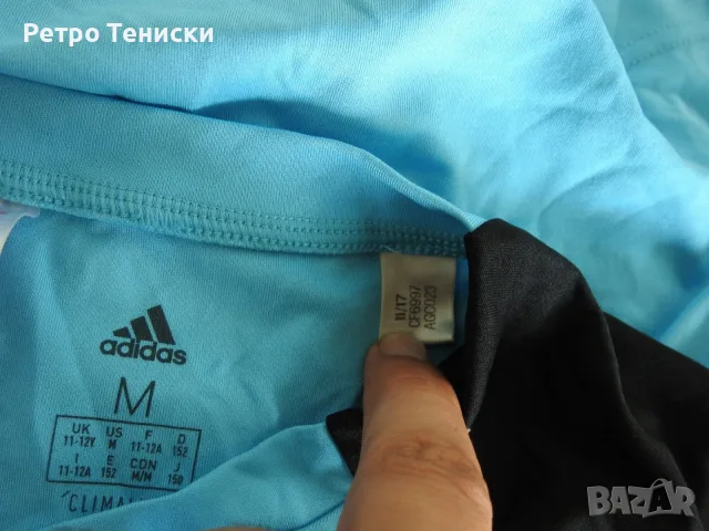 Тениска • Children #10 • adidas • синьо • размер M • Деца, снимка 5 - Тениски - 56319303