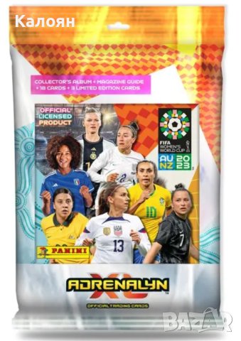 Албум за карти Panini FIFA Women's World Cup 2023. Adrenalyn XL, снимка 1 - Колекции - 41470185