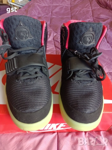 Редки Nike Yeezy 2 KW black Ръчна изработка Маратонки Кецове Дизайнерски , снимка 13 - Маратонки - 51758136