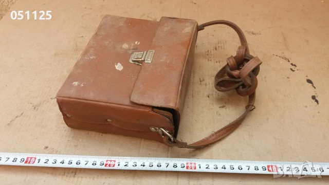 стара соц. кожена чанта , снимка 5 - Антикварни и старинни предмети - 50596445