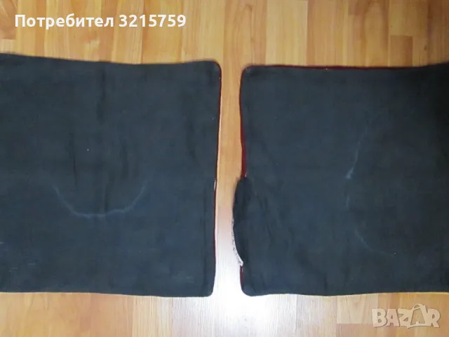 2 броя калъфки за възглавници, ръчна бродерия, 36х36см., снимка 5 - Гоблени - 49220433