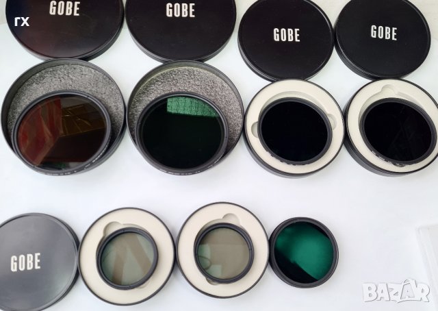 Филтри  Gobe CPL, ND2-400 49mm,55, 58mm, 67mm, 72 , 77mm 82