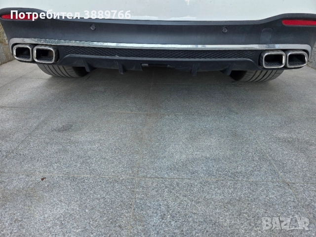 Заден дифузьор и решетка за GLE v167, w167 стил 6.3AMG, снимка 2 - Части - 52502385