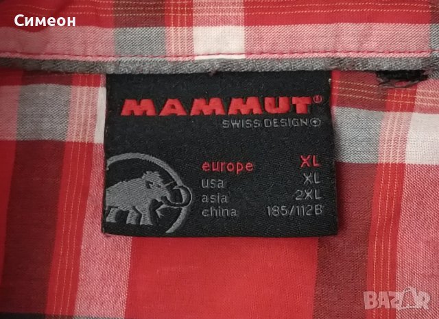 Mammut оригинална риза XL Мамут, снимка 3 - Ризи - 41804230