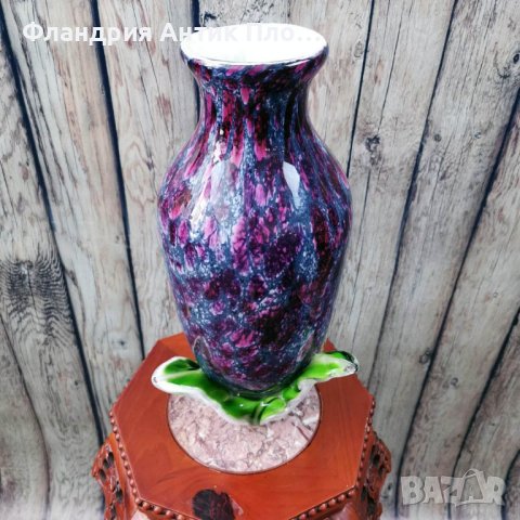 Голяма ваза "Горско цвете", снимка 3 - Вази - 41264340