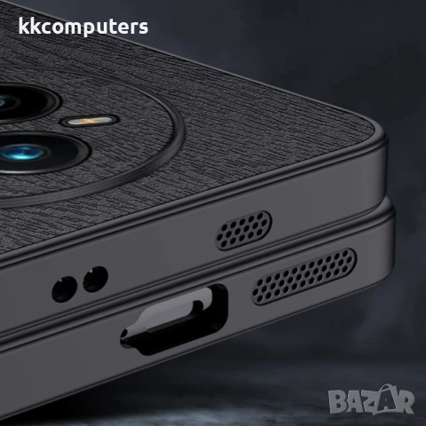 Realme 14 Pro 5G Удароустойчив Wood Texture PU Leather/ Coated PC TPU Кожен Калъф и Протектор, снимка 10 - Калъфи, кейсове - 50701530