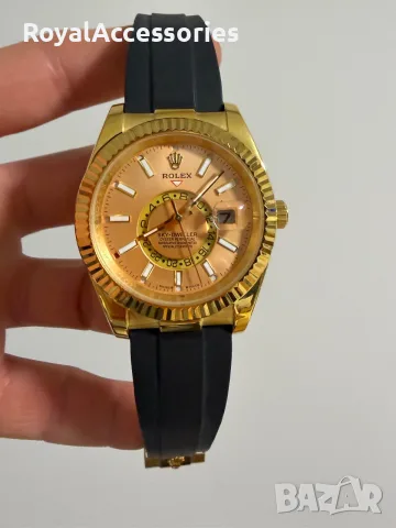 Rolex sky-dweller gold