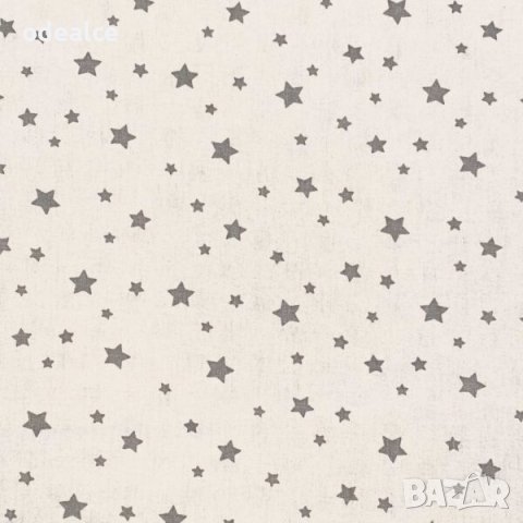 Little Sunshine индивидуални протектори 100% памук, бял със звезди, снимка 2 - Спално бельо и завивки - 40421460