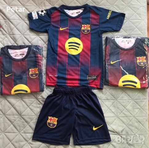 Детски Футболни Екипи на Барселона Ламин Ямал Lamine Yamal и Рафиня Raphinha Barcelona , снимка 6 - Футбол - 50851319