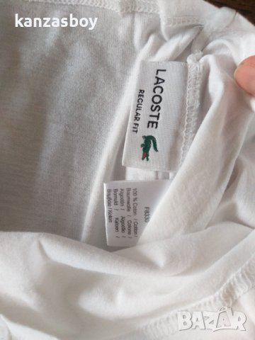 Lacoste V-Nec - страхотна мъжка тениска , снимка 7 - Тениски - 41424266