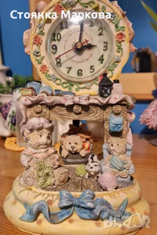 Два красиви работещи часовника с детски мотиви, снимка 3 - Антикварни и старинни предмети - 50162569