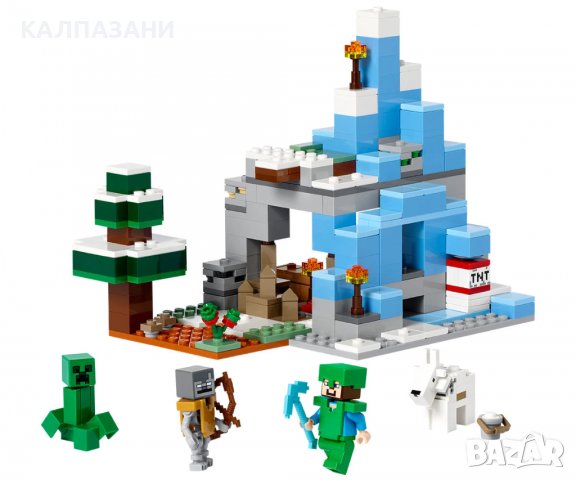 LEGO® Minecraft™ 21243 - Замръзналите върхове, снимка 3 - Конструктори - 39442570