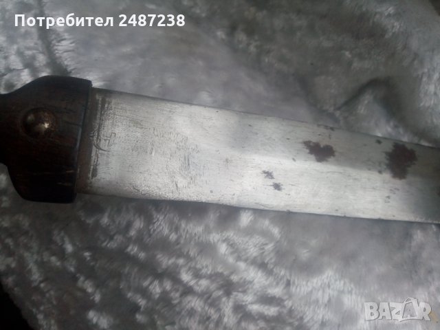 Казашка кама с печат около 1917г, снимка 7 - Ножове - 35951479