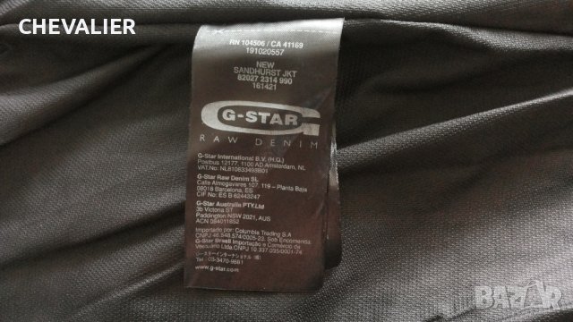 G-Star NEW SANDHURST JKT Размер L мъжко яке 25-54, снимка 16 - Якета - 41659875