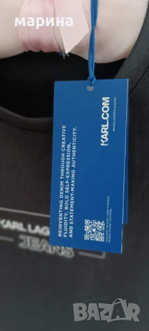 нова оригинална karl lagerfeld, снимка 2 - Тениски - 53743746