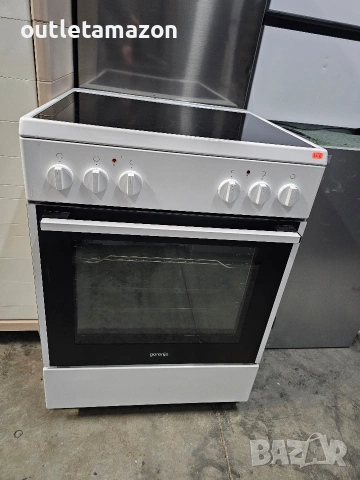 готварска печка с керамичен плот Gorenje 
