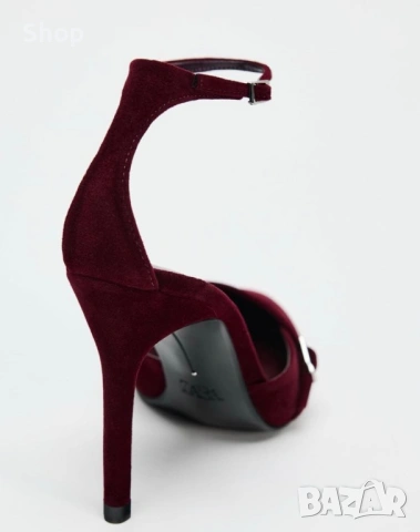 Обувки на ток на Zara, снимка 3 - Дамски обувки на ток - 53838414