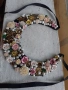 Интересен ръчно изработен кичест накит за носия - нагръдник, снимка 2