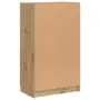 vidaXL Шкаф за обувки дъб артизан 59x35x100,5 см инженерна дървесина, снимка 7