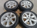Лети джанти 16ки 4х108 Peugeot + летни гуми 195/55/16 Hankook, снимка 3