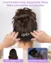 ZRUHIG смарт маска за сън с 3D говорители и Bluetooth, синьо, снимка 6