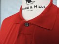 Schoffel Naxo Men`s Red Vintage Short Sleeve Collared Outdoor Polo Shirt Size L, снимка 4