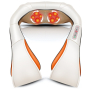 Шиацу 4D масажор за врат, гръб, плешки и рамене с функция затопляне