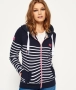 Оригинален Superdry Дамски суичър худи горнище качулка цип S, снимка 1